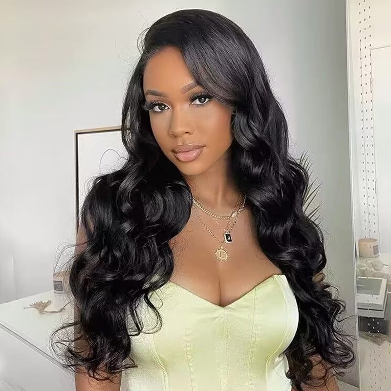 M-Cap Body Wave 9x6 Wear Go Glueless Wig Pre Bleached Tiny Knots HD Lace Wig